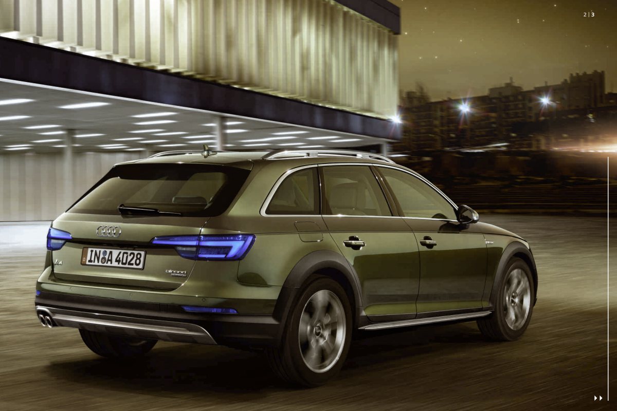 2016 – A4 Allroad (ES) Preview Page 3