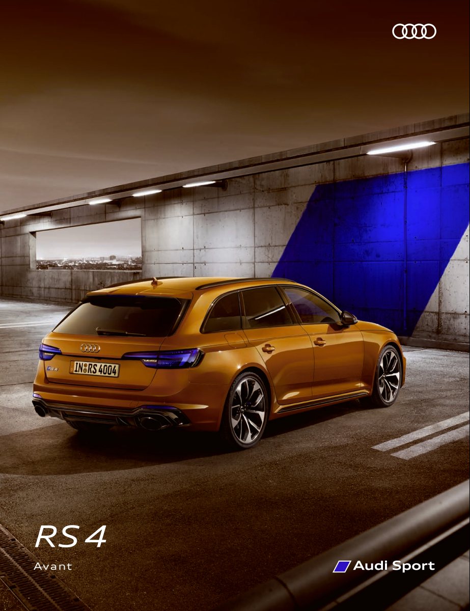 2017 – RS4 Avant (DE) Preview Page 1