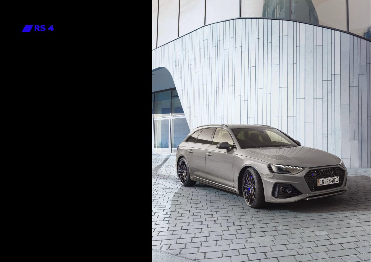 2022 – RS4 Avant (ZA) Preview Page 2