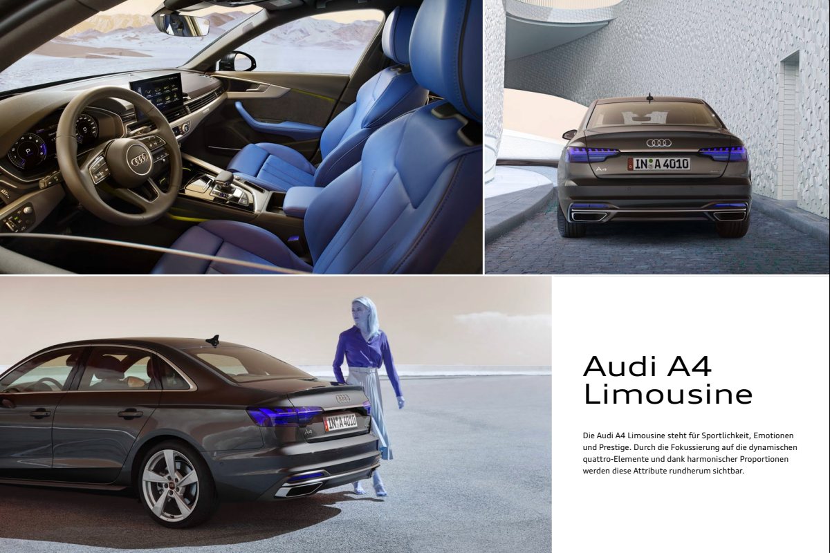2023 – A4 Model Range (DE) Preview Page 5