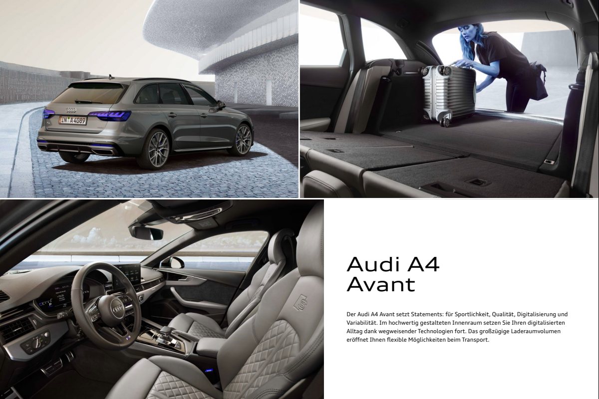 2023 – A4 Model Range (DE) Preview Page 7