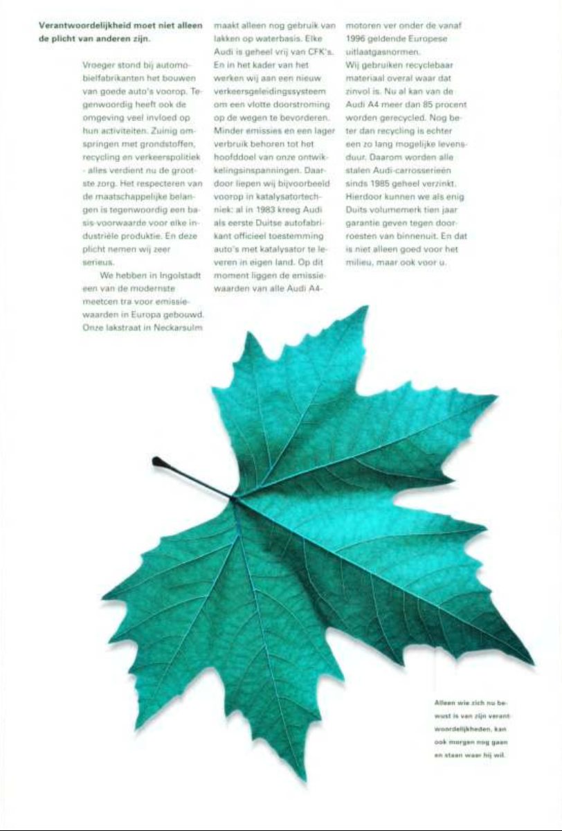 1995 – A4 Sedan & Avant (NL) Preview Page 7
