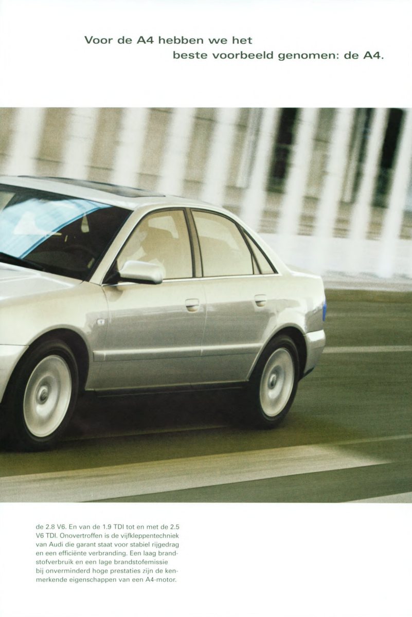 1999 – A4 Sedan & Avant (NL) Preview Page 3