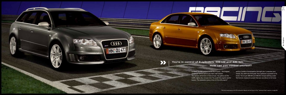 2006 – RS4 Saloon & Avant (INT) Preview Page 4