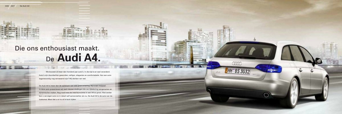 2009 – A4 Sedan & Avant (NL) Preview Page 3