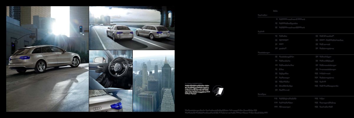 2013 – A4 Sedan & Avant (DE) Preview Page 2