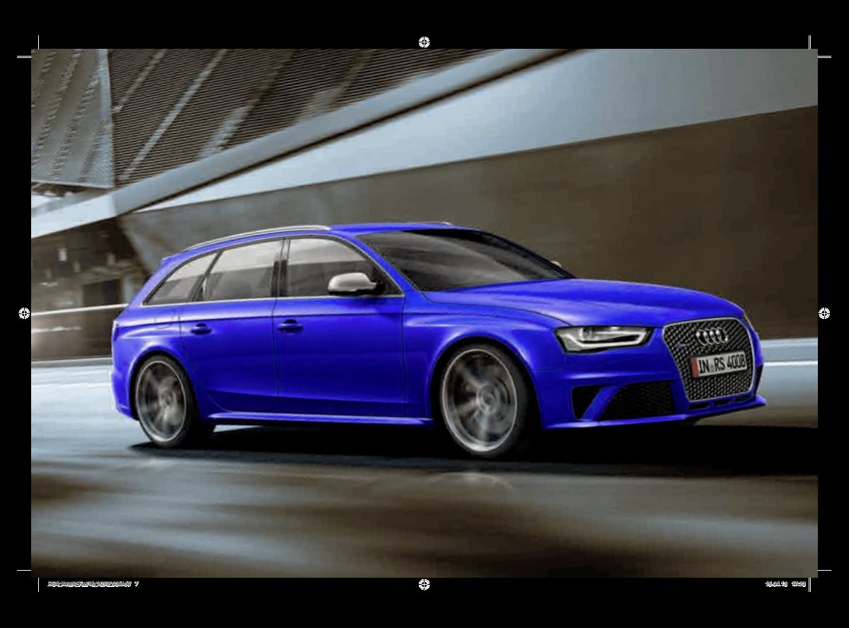 2013 – RS4 Avant (INT) Preview Page 6