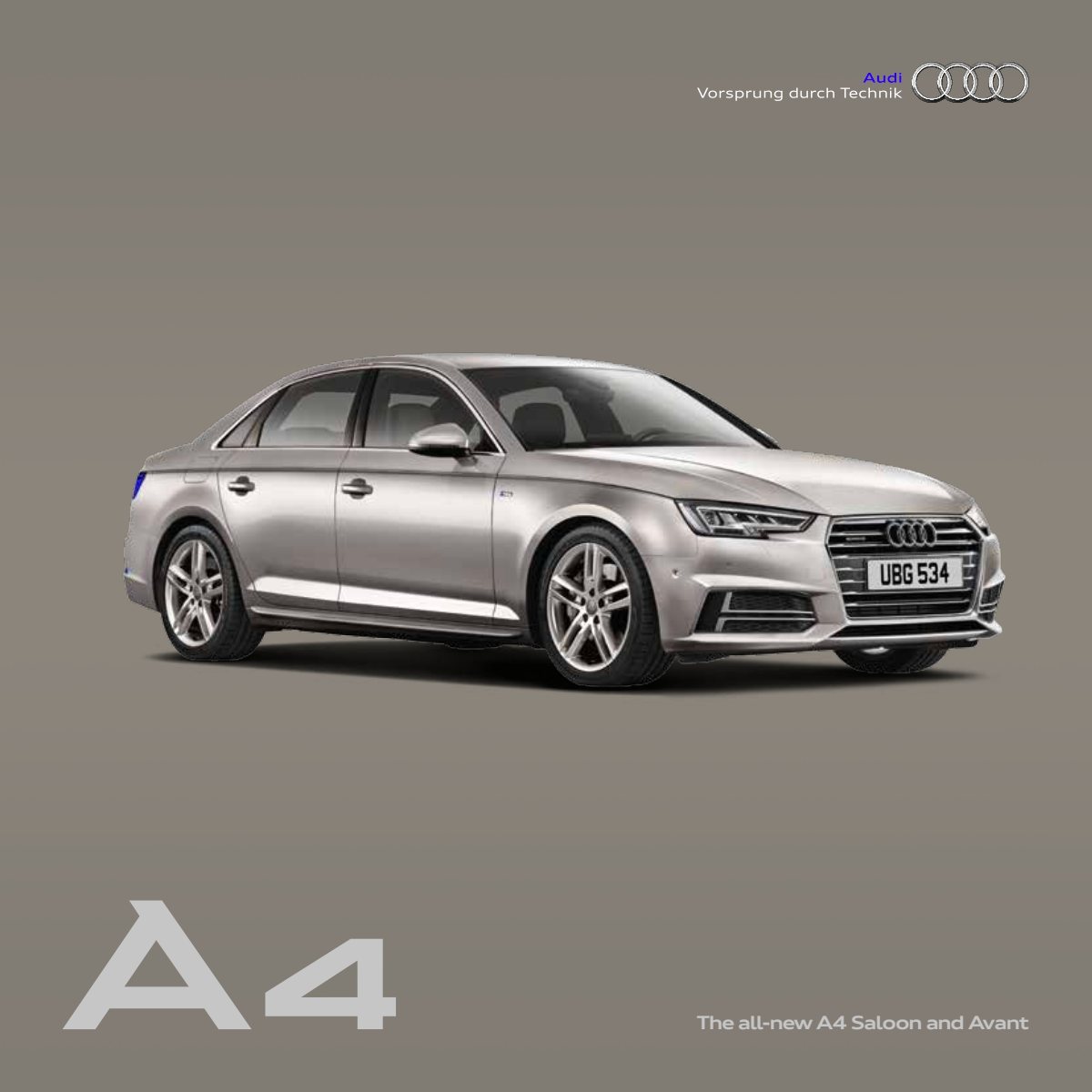 2015 – A4 Sedan & Avant (UK) Preview Page 1
