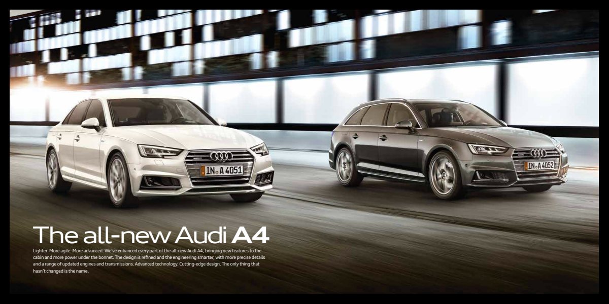 2015 – A4 Sedan & Avant (UK) Preview Page 3