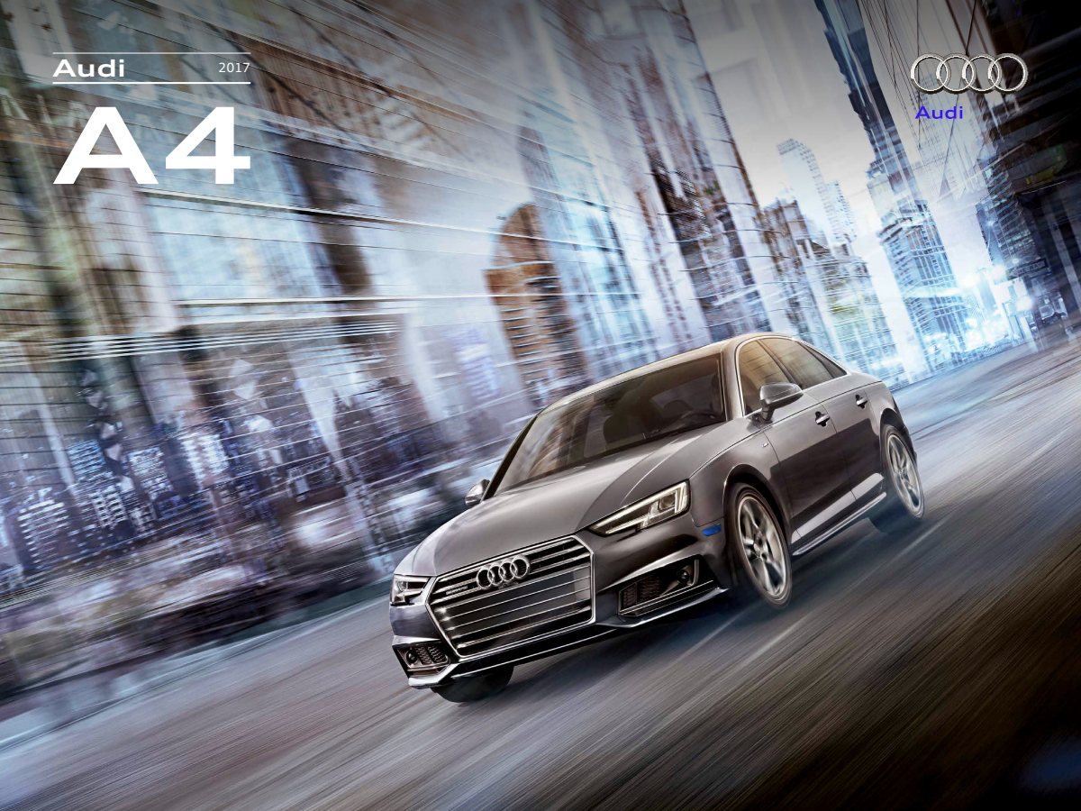 2017 – A4 Sedan (US) Preview Page 2