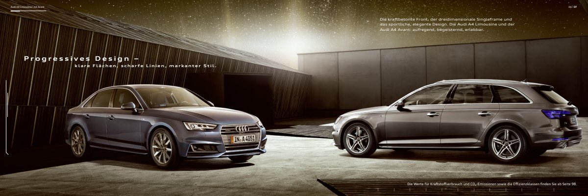 2018 – A4 Sedan & Avant (DE) Preview Page 4