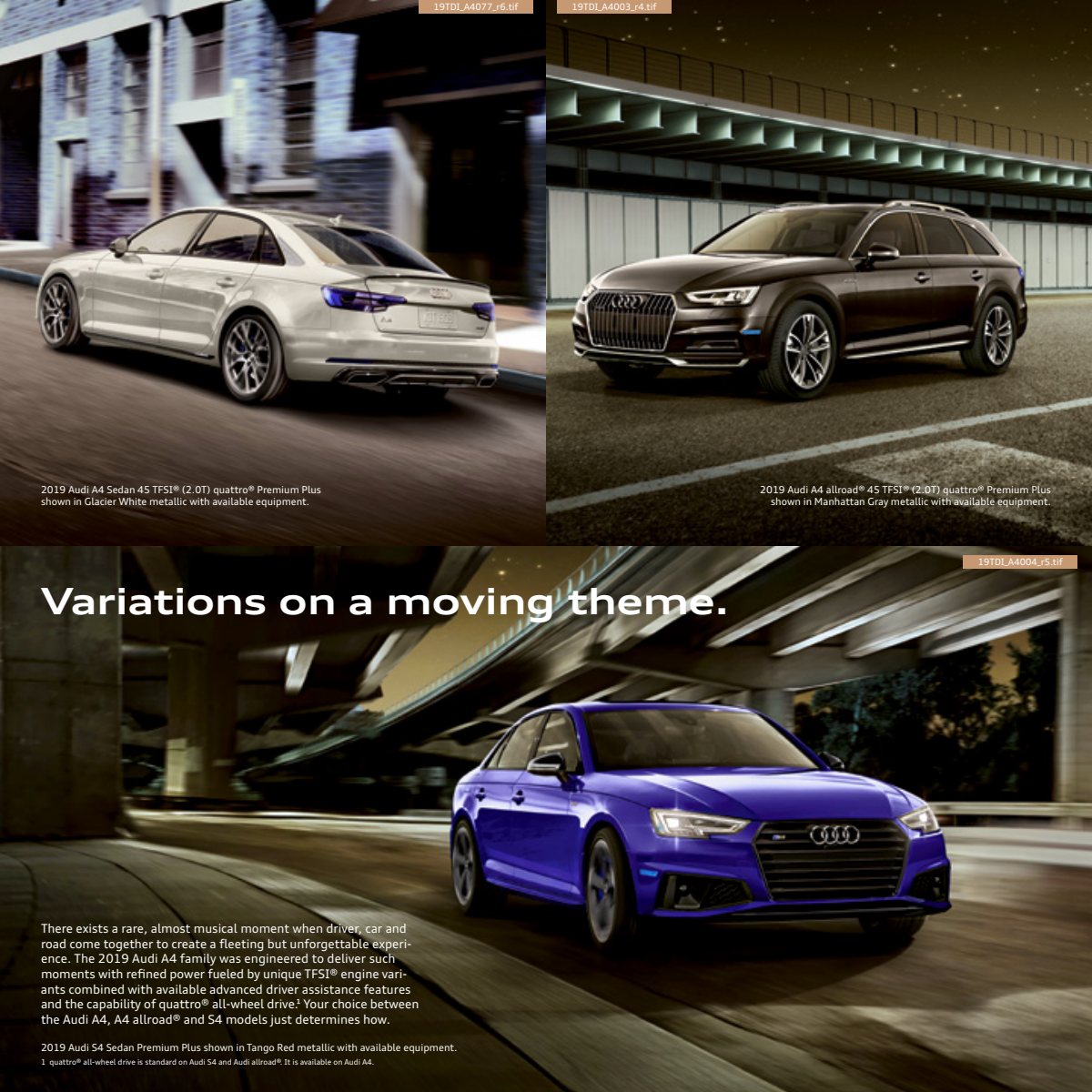 2019 – A4 Sedan & Allroad (US) Preview Page 2
