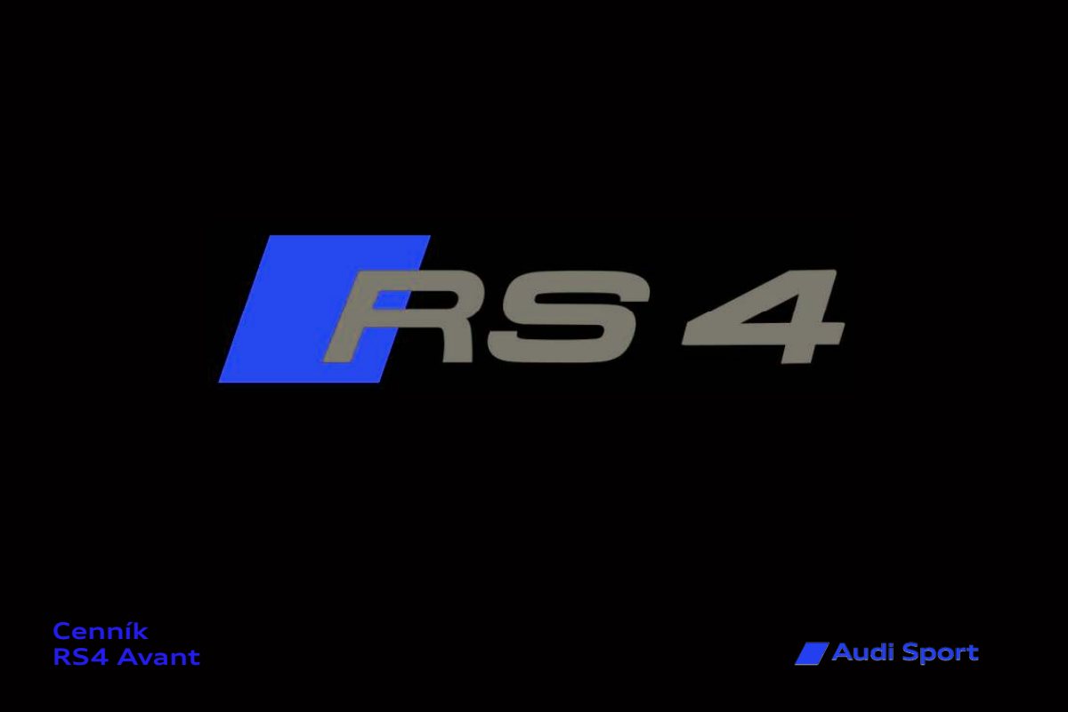 2021 – RS4 Avant (SK) Preview Page 1