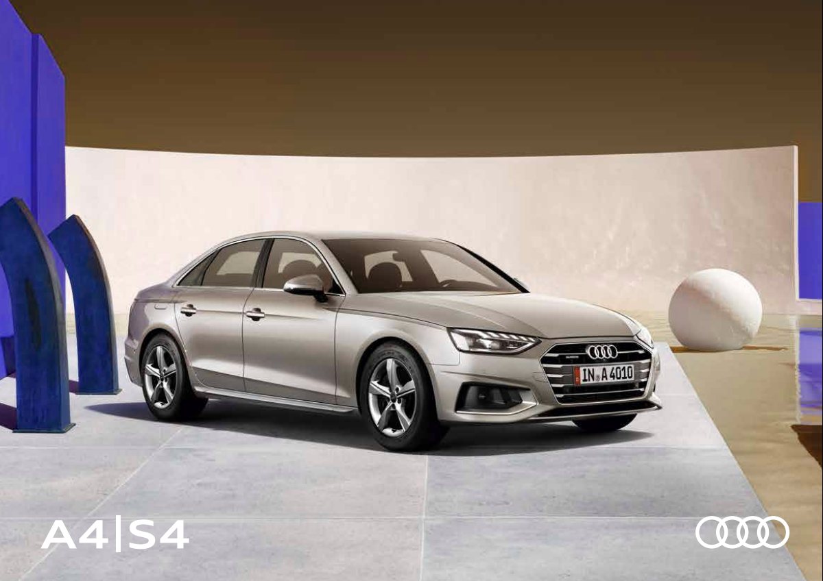 2023 – A4 Model Range (JP) Preview Page 1