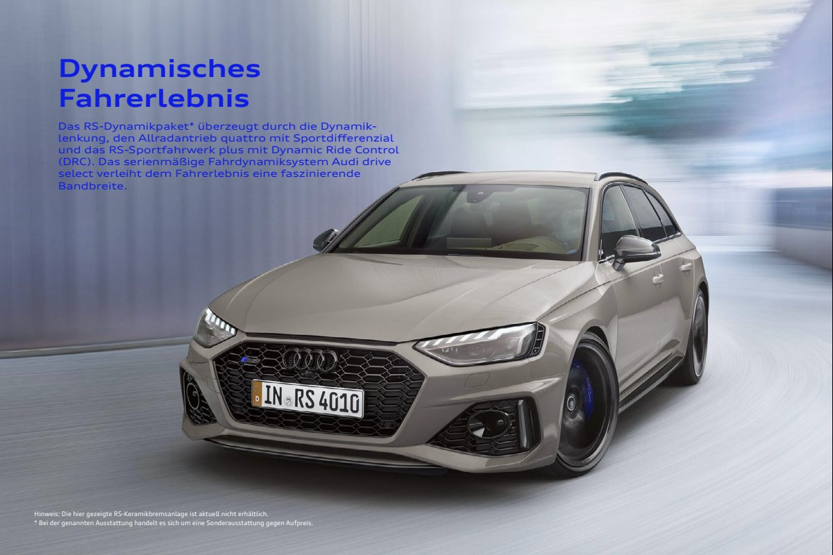 2024 – RS4 Avant (DE) Preview Page 6