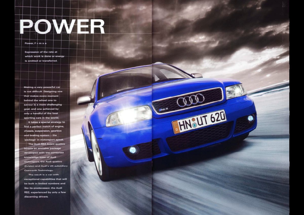 2000 – RS4 Avant (UK) Preview Page 2