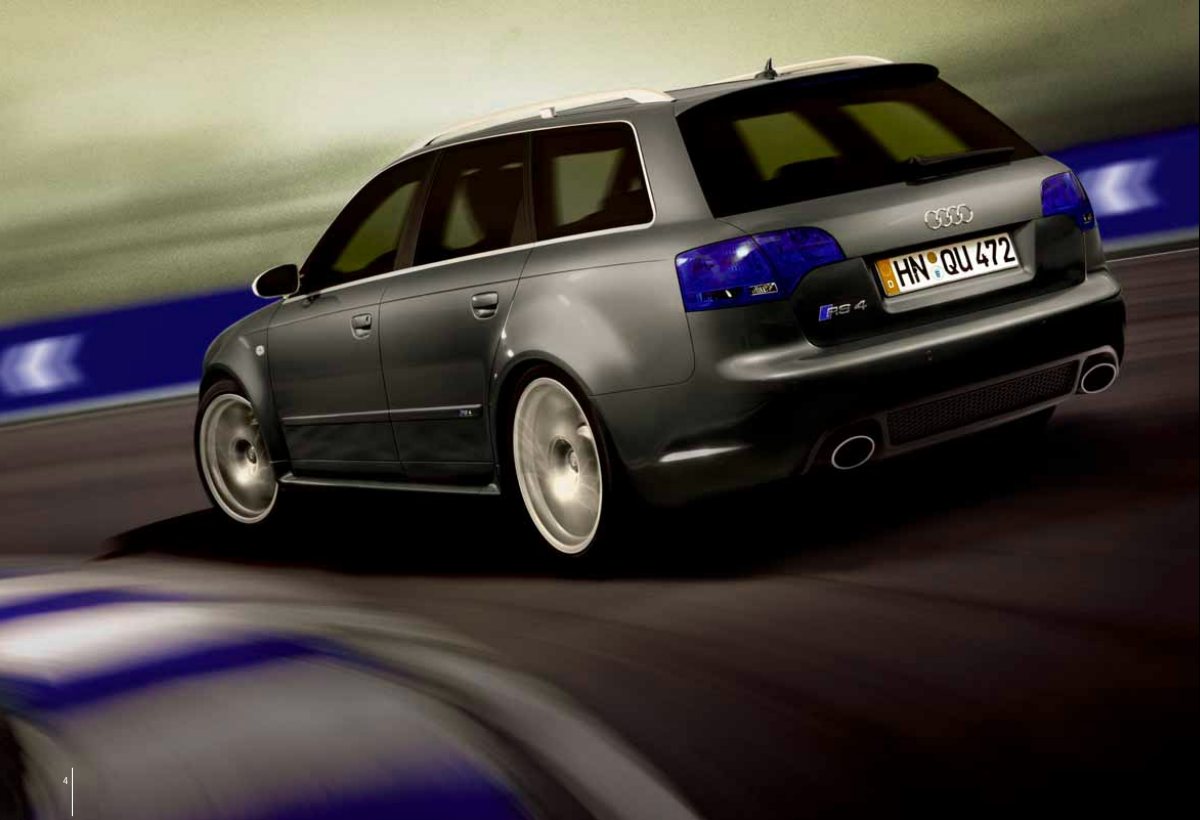 2006 – RS4 Saloon, Avant & Cabrio (UK) Preview Page 4