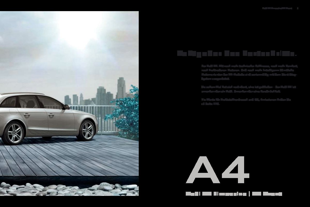 2012 – A4 Sedan & Avant (DE) Preview Page 5