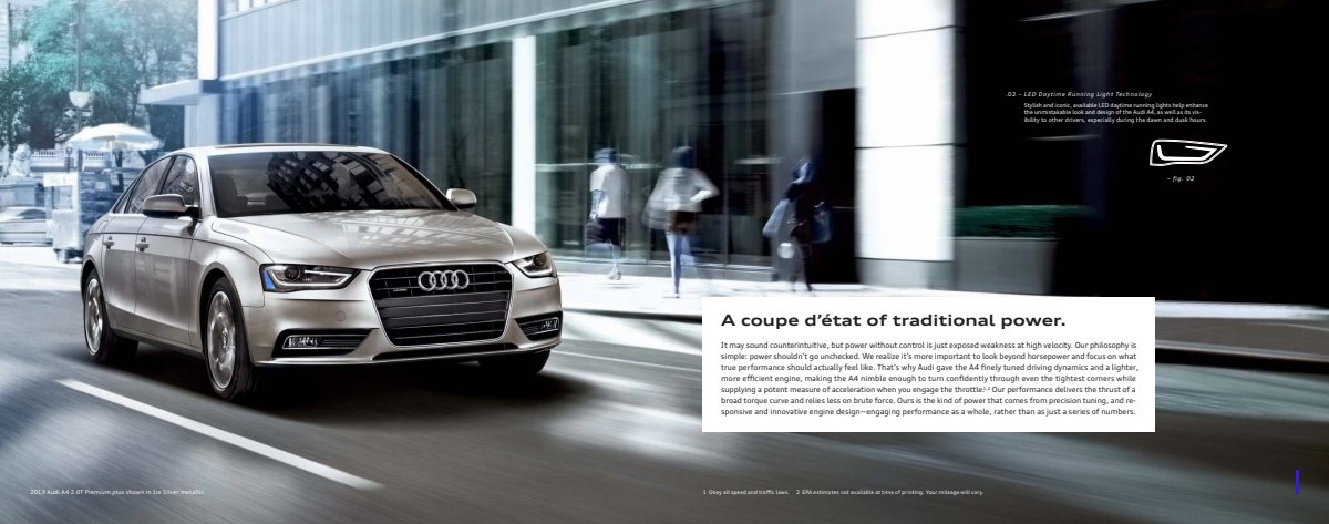 2013 – A4 Sedan (US) Preview Page 4