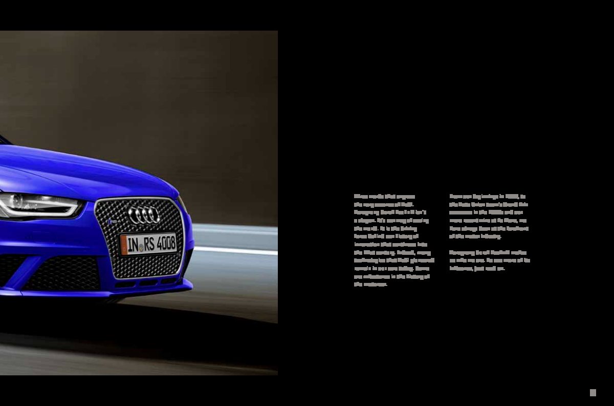 2013 – RS4 Avant (UK) Preview Page 5