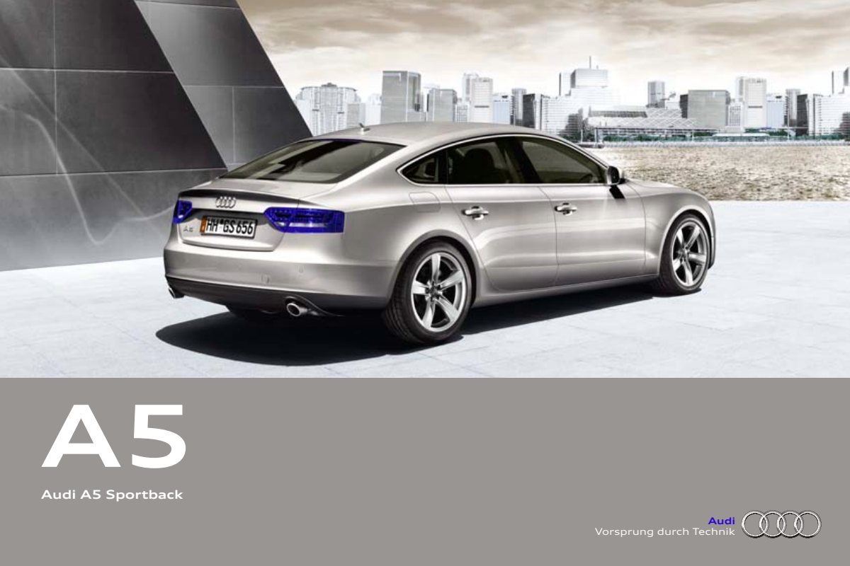 2010 – A5 Sportback (DE) Preview Page 1
