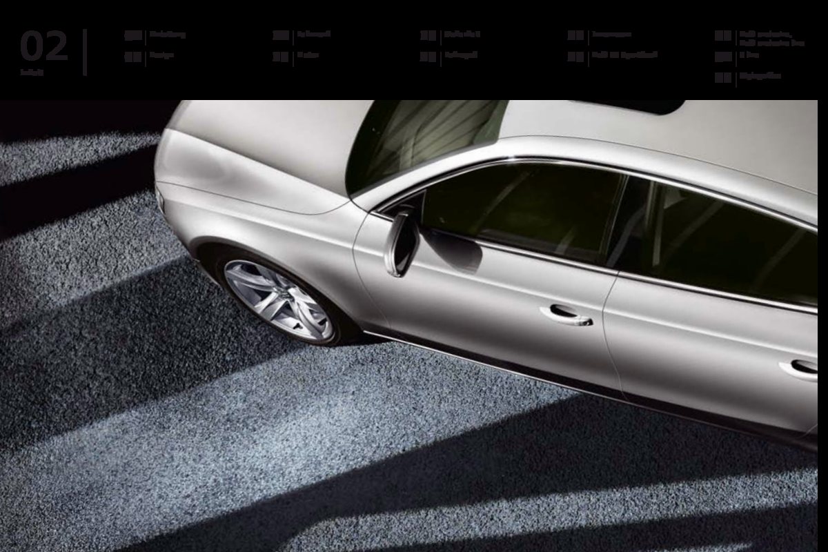 2010 – A5 Sportback (DE) Preview Page 2