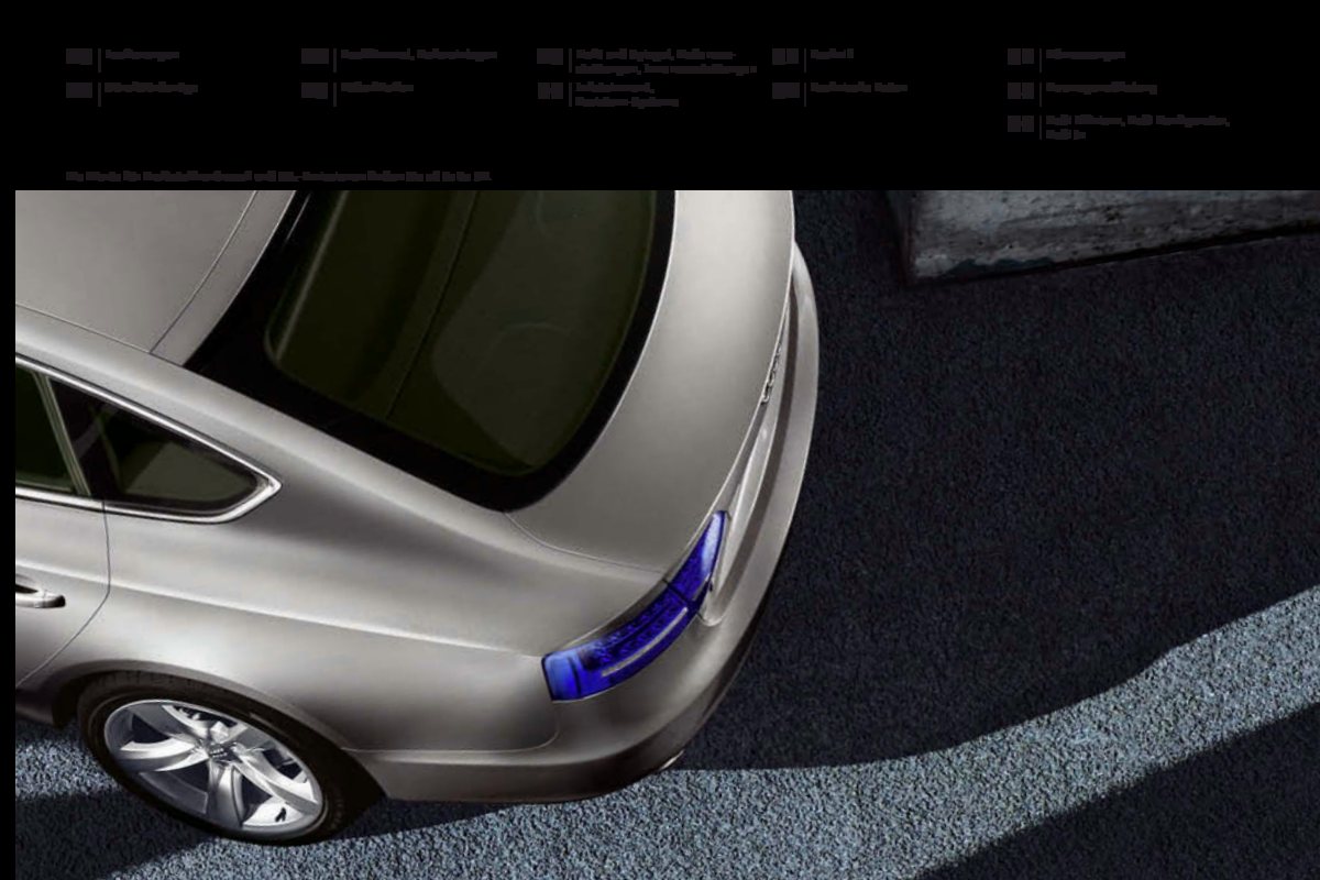 2010 – A5 Sportback (DE) Preview Page 3