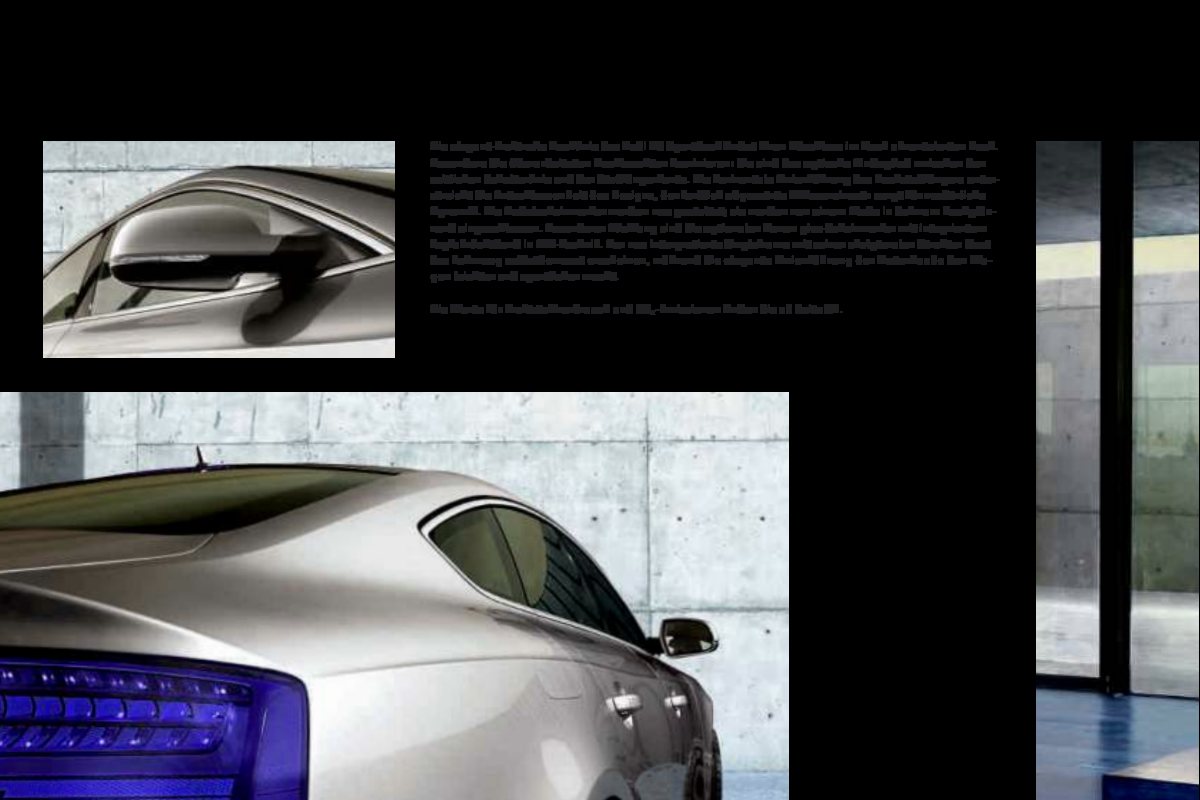 2012 – A5 Sportback (DE) Preview Page 8