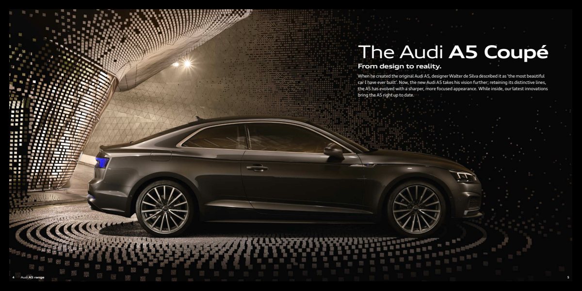 2018 – A5 Model Range (UK) Preview Page 3