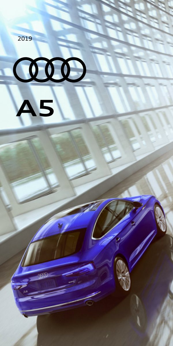 2019 – A5 Model Range (US) Preview Page 1