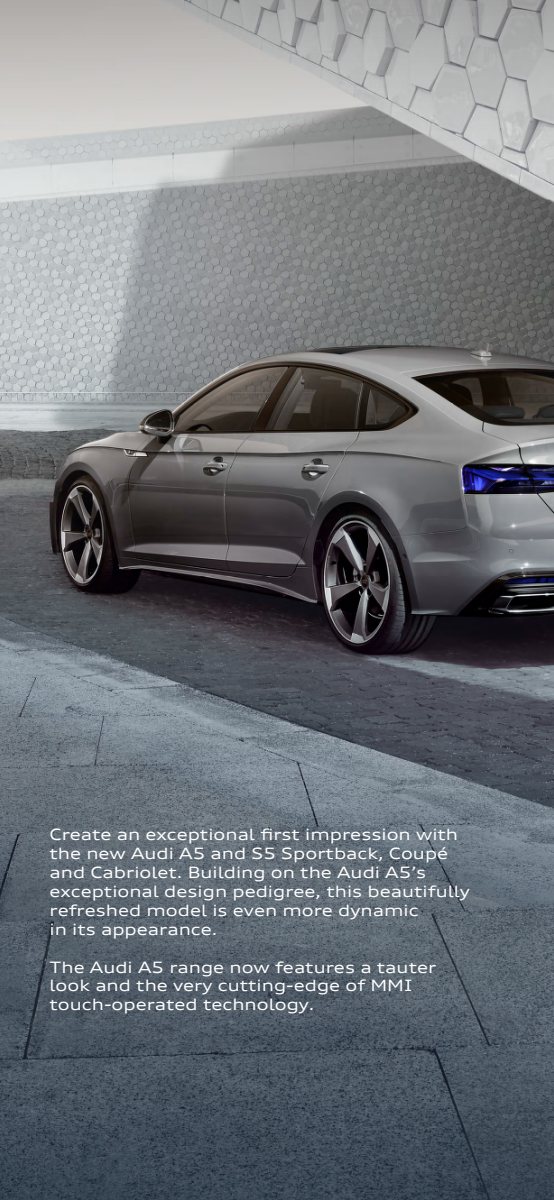 2021 – A5 Sportback (ZA) Preview Page 2
