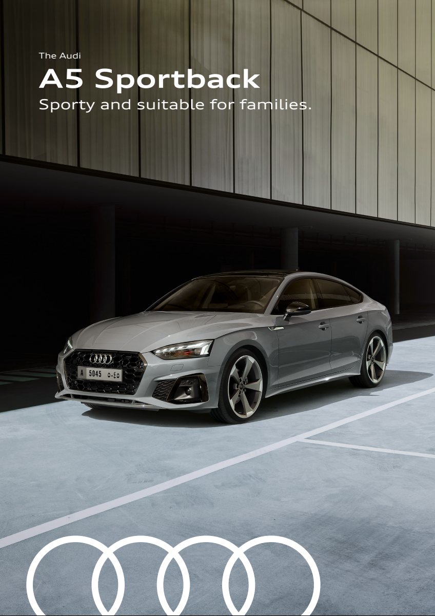 2022 – A5 Sportback (ME) Preview Page 1