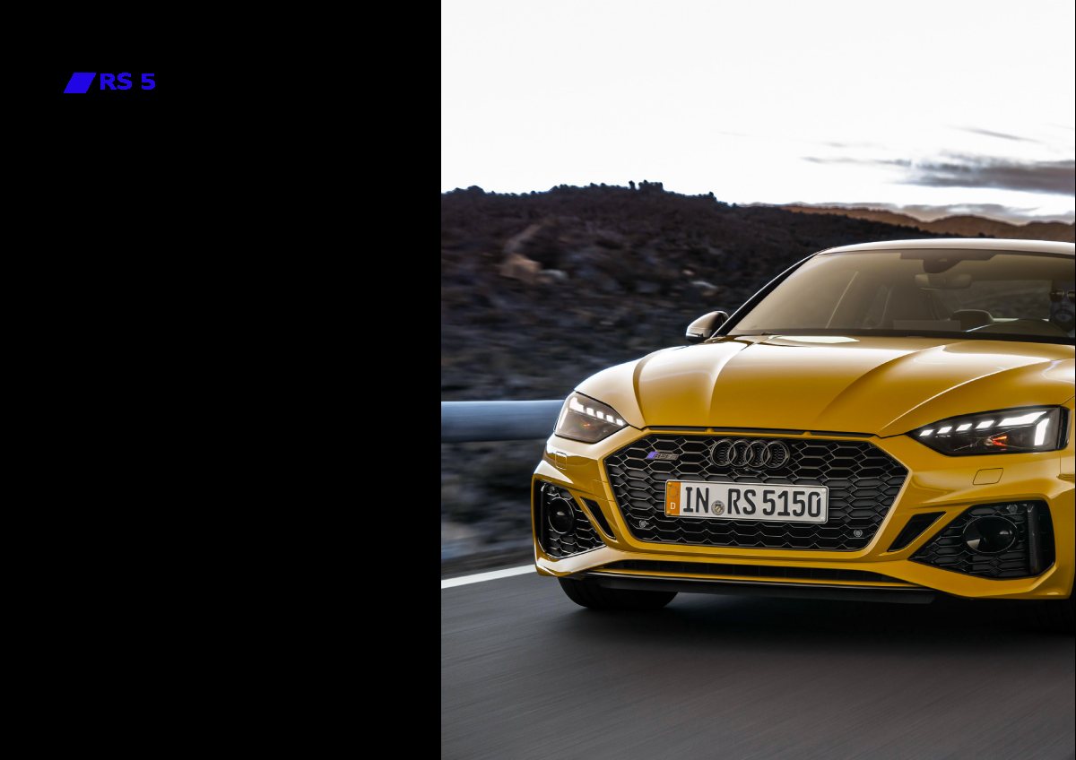2022 – RS5 Coupe & Sportback (ZA) Preview Page 2