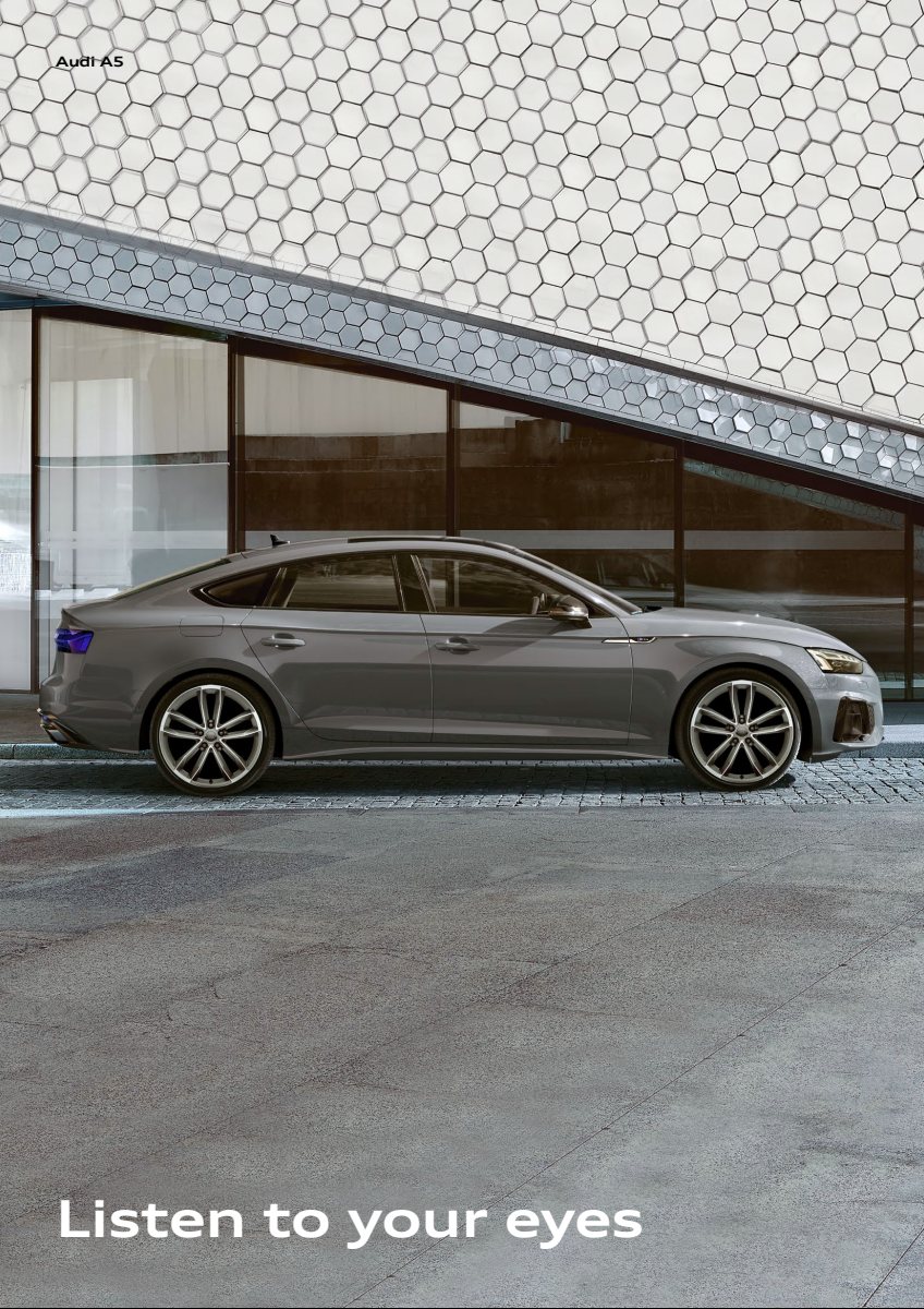 2024 – A5 Sportback (EG) Preview Page 2