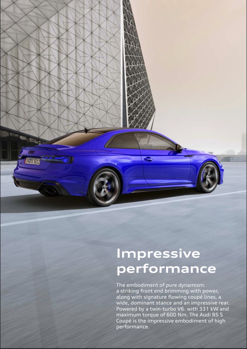 2024 – RS5 Coupe (EG) Preview Page 3