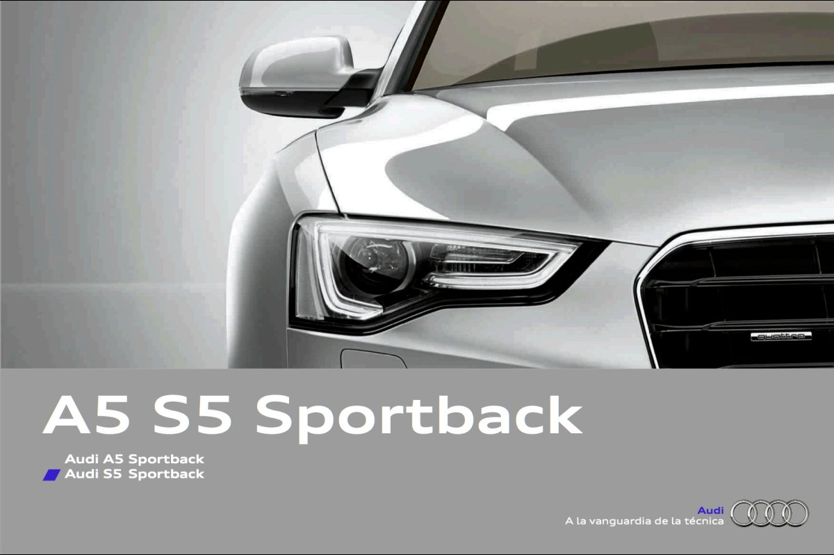 2013 – A5 Sportback (ES) Preview Page 1