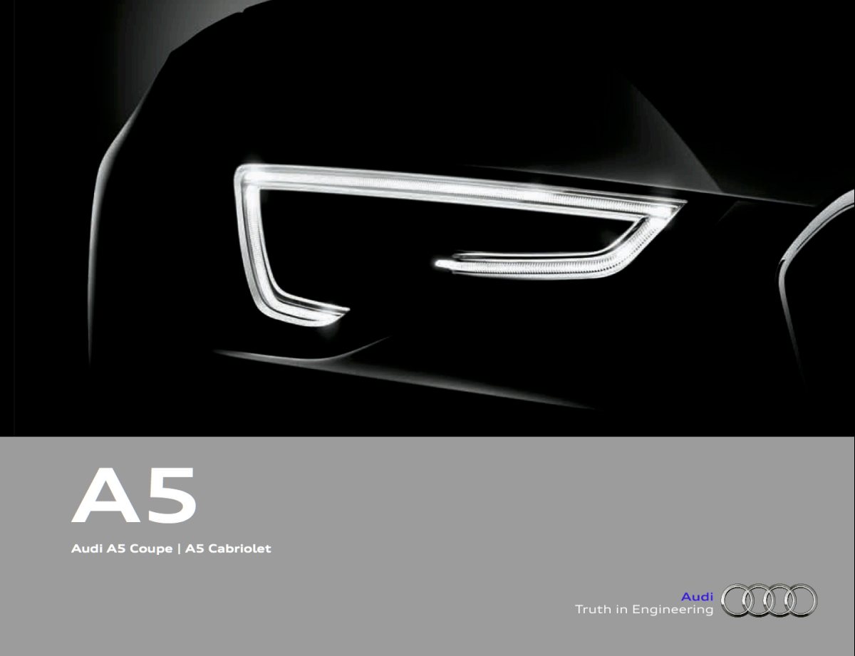 2014 – A5 Coupe & Cabrio (US) Preview Page 1