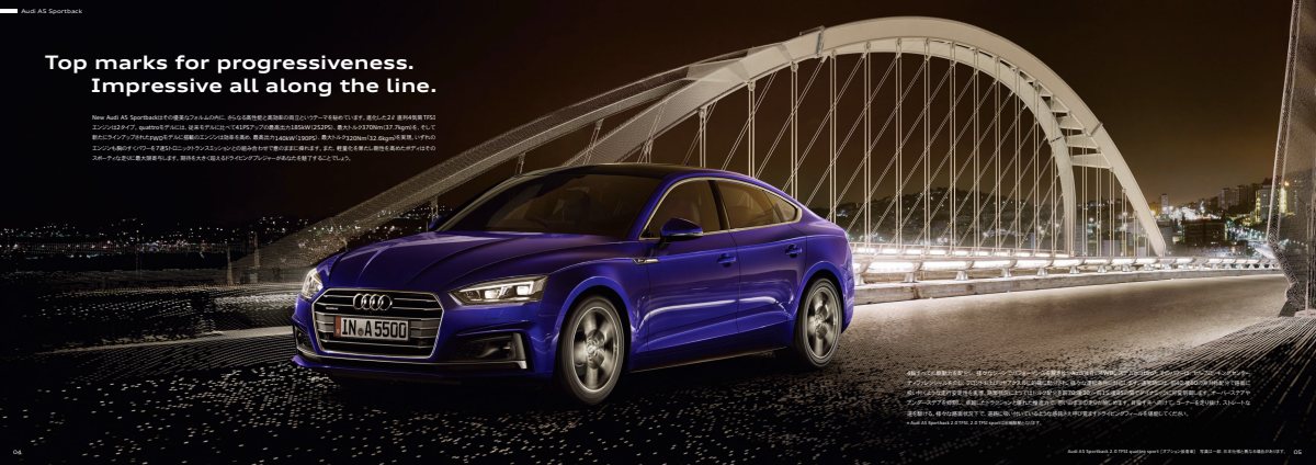 2017 – A5 & S5 Sportback (JP) Preview Page 3