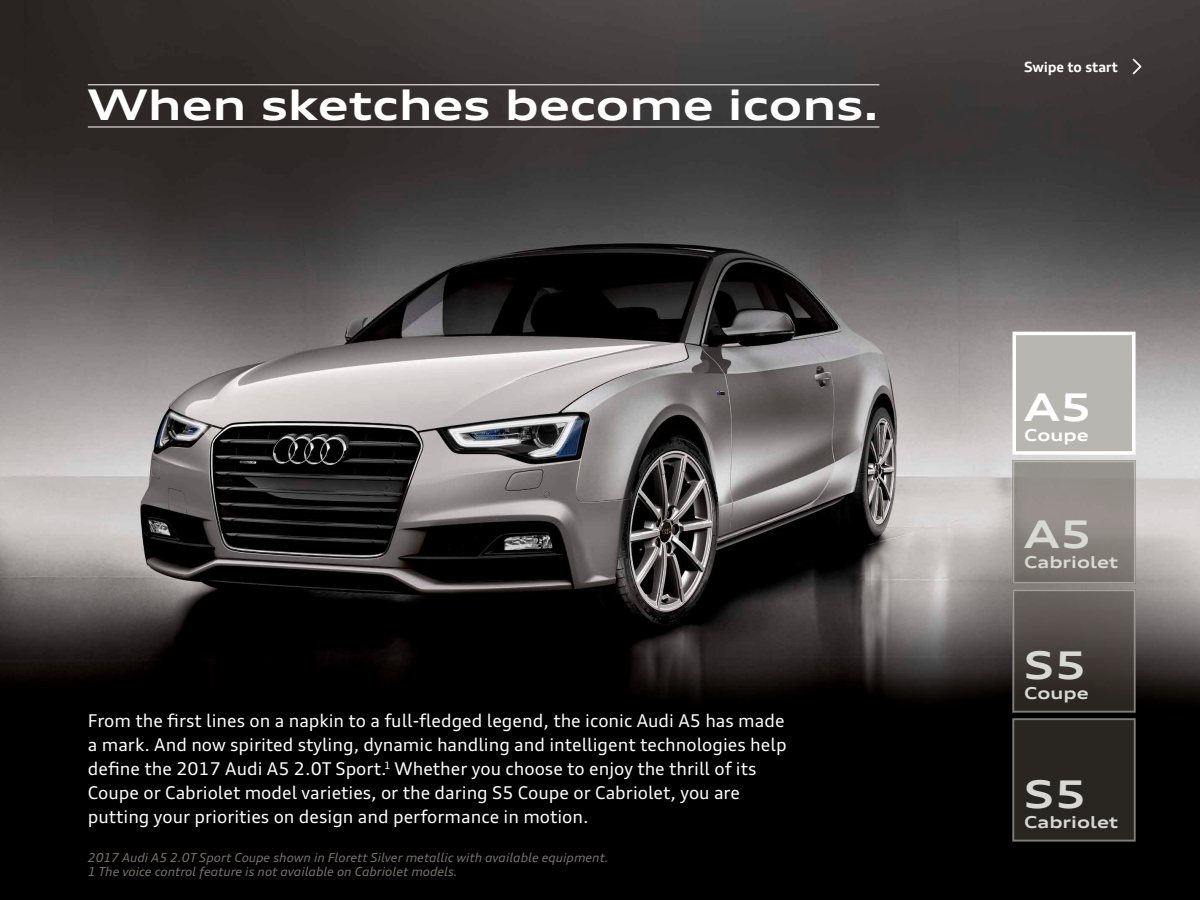 2017 – A5 Coupe & Cabrio (US) Preview Page 4