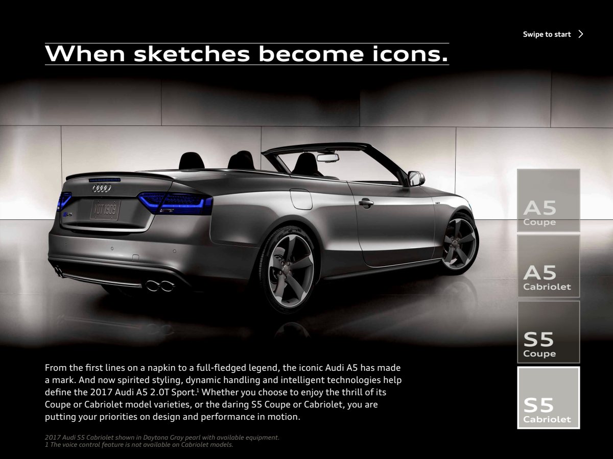 2017 – A5 Coupe & Cabrio (US) Preview Page 7