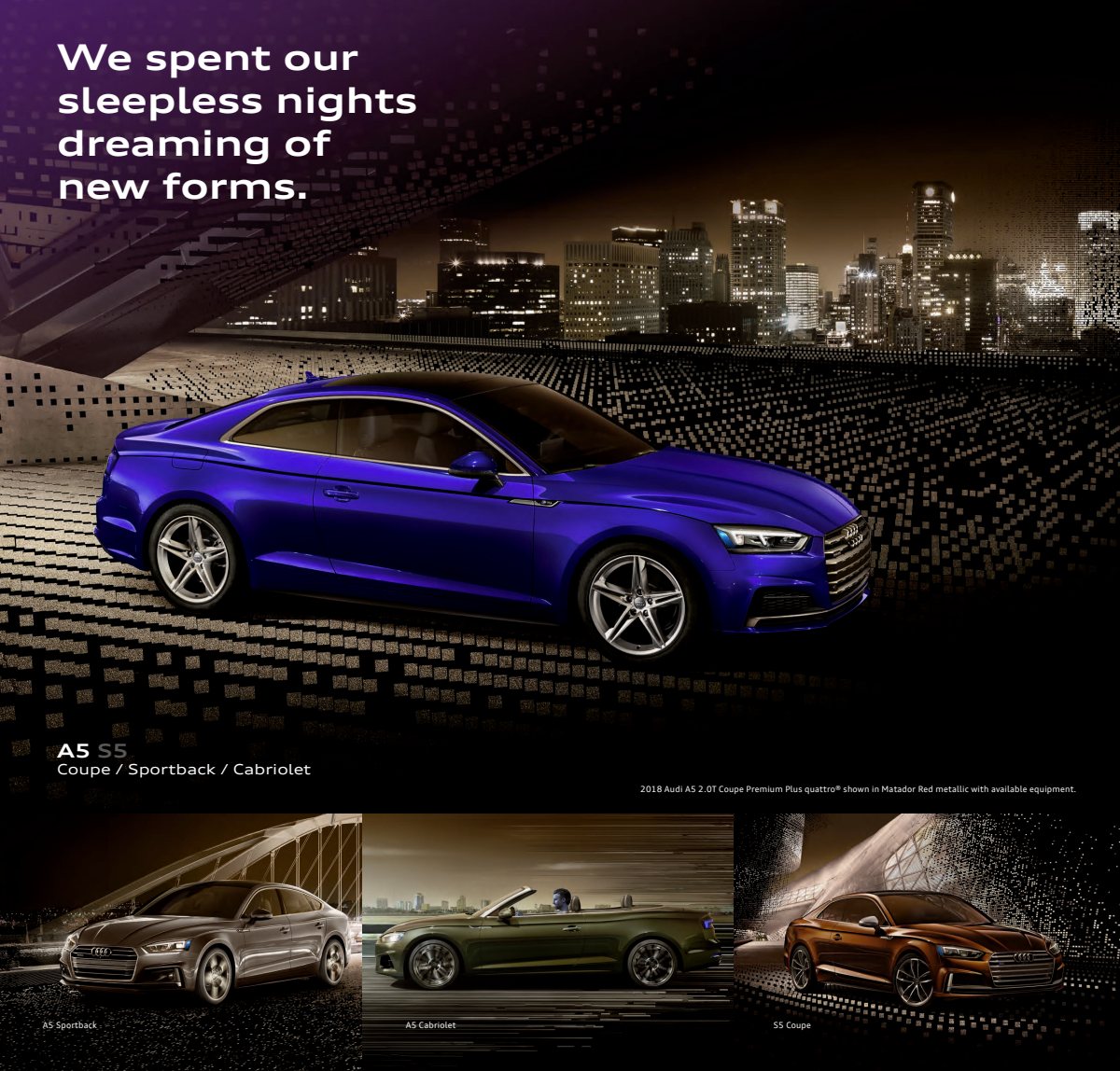 2018 – A5 Model Range (US) Preview Page 3