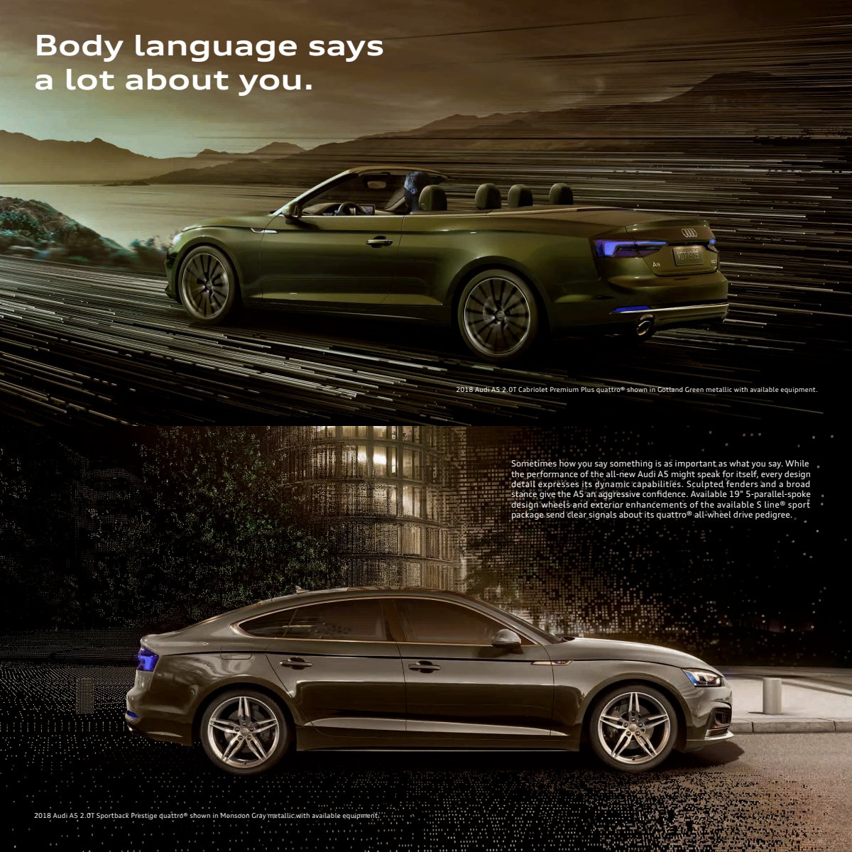 2018 – A5 Model Range (US) Preview Page 4