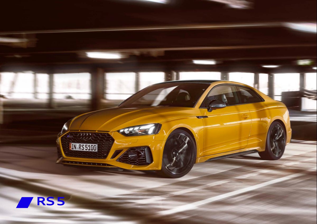 2021 – RS5 Coupe & Sportback (JP) Preview Page 1