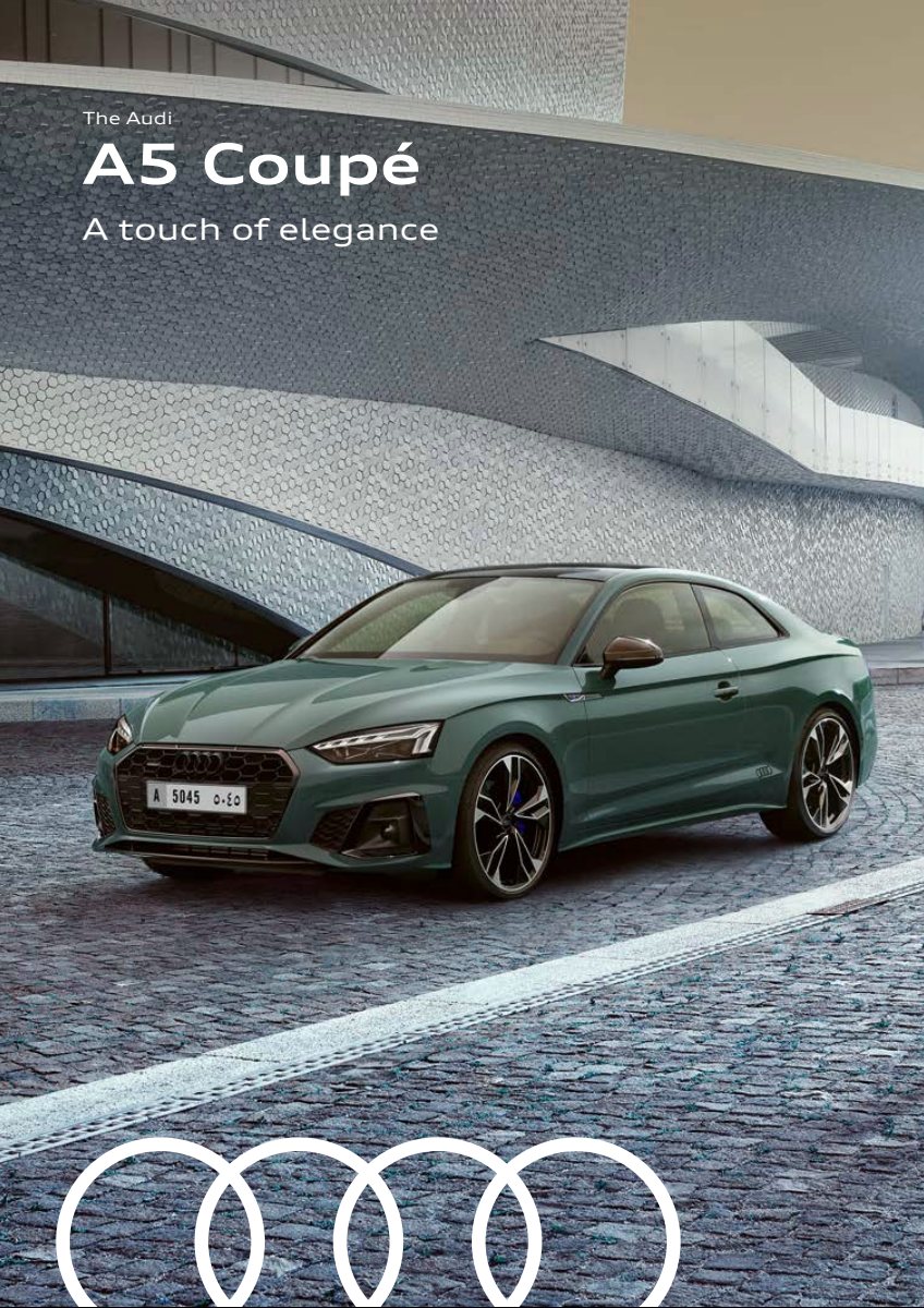 2022 – A5 Coupe (ME) Preview Page 1