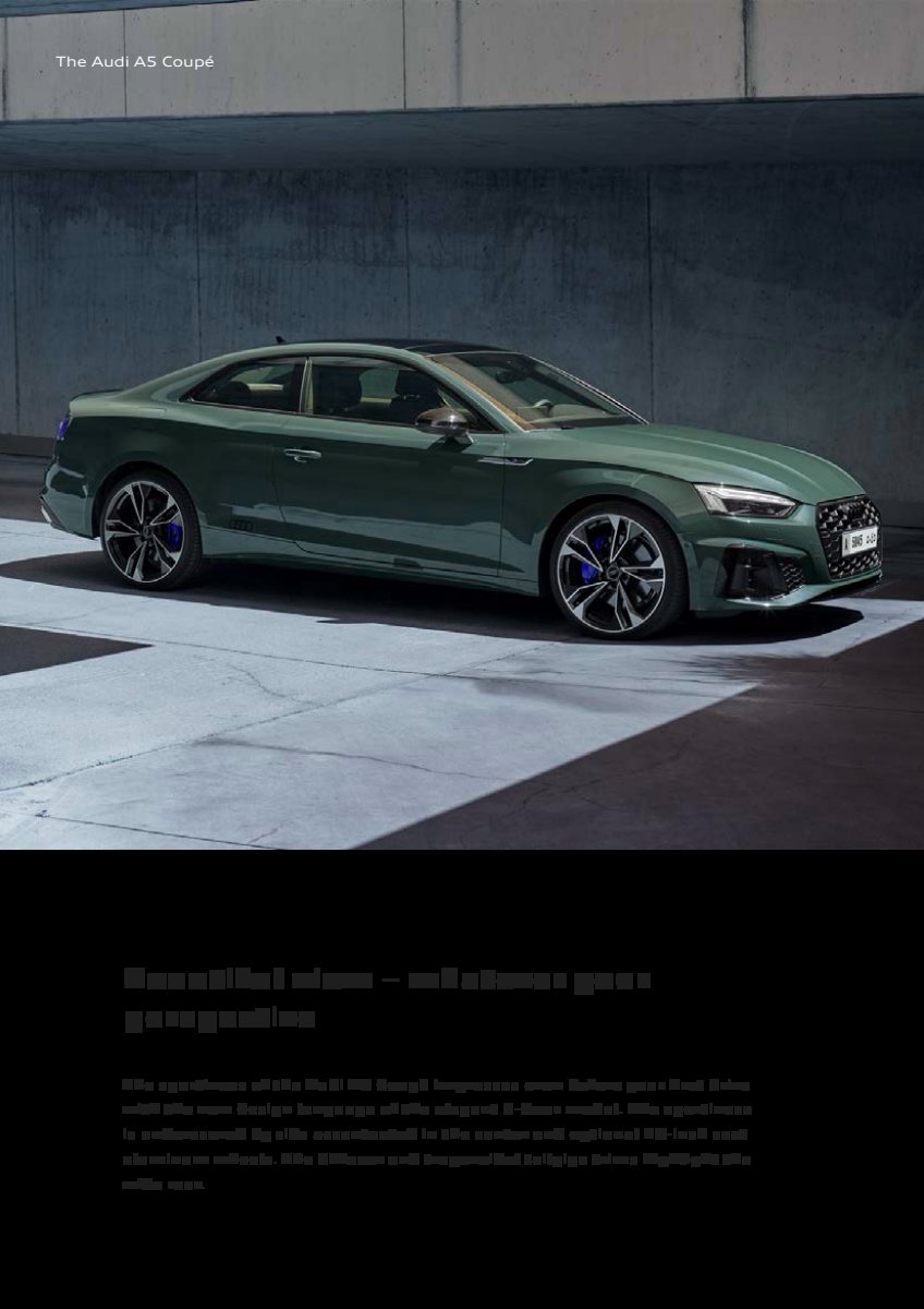 2022 – A5 Coupe (ME) Preview Page 2
