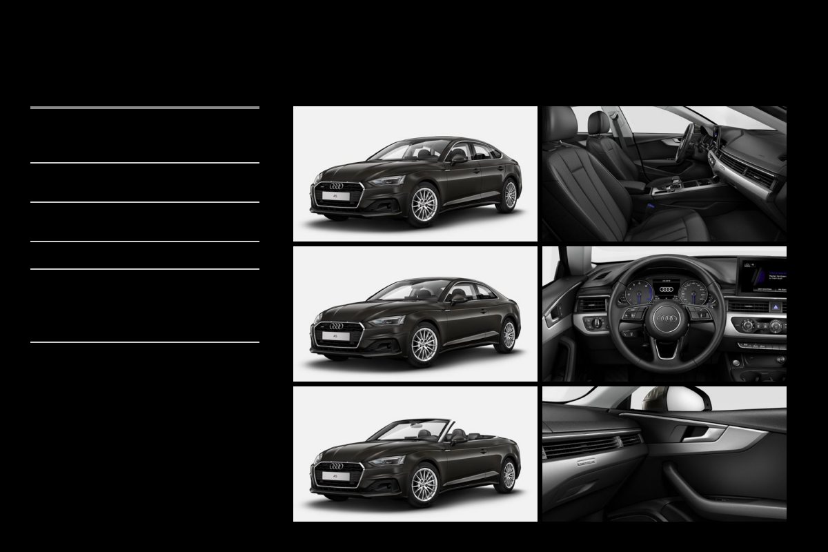 2023 – A5 Coupe, Cabrio & Sportback (DE) Preview Page 4