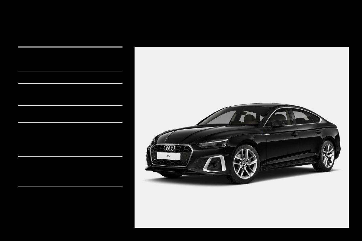 2024 – A5 Sportback (DE) Preview Page 7