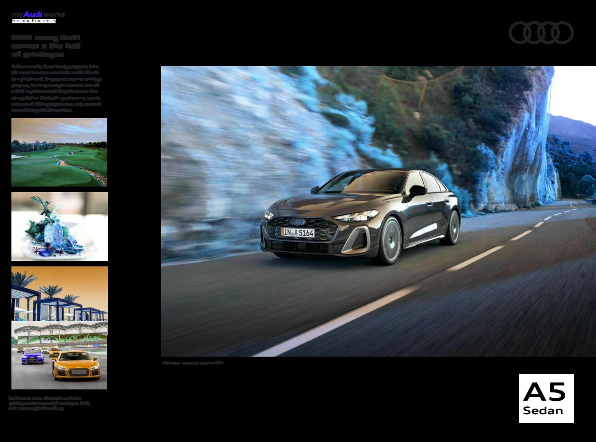 2024 – A5 Sedan (SG) Preview Page 1