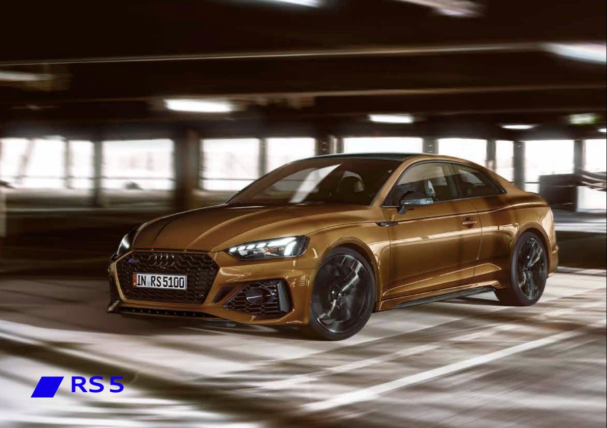 2024 – RS5 Coupe & Sportback (JP) Preview Page 1