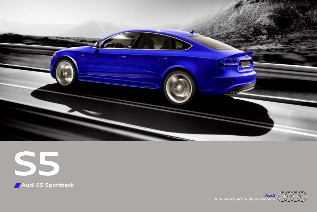 2009 – S5 Sportback (ES) Preview Page 1